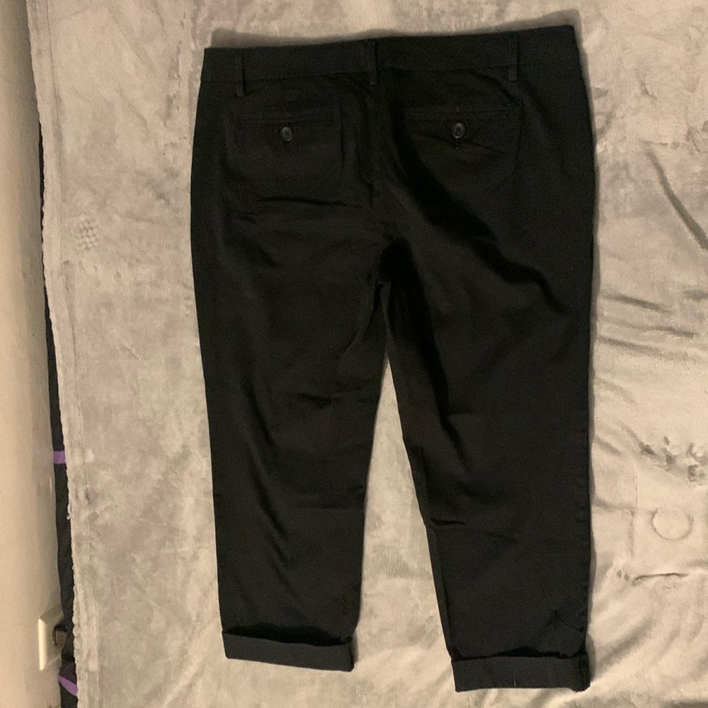 Stylus black capris size 12 - Picture 2 of 3
